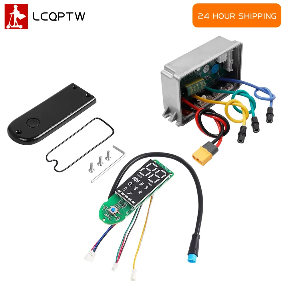 Control Board Assembly Set for Ninebot MAX G30 G30D G30L Electric Scooter Controller Dashboard Dispaly Panel Cover Replacement
