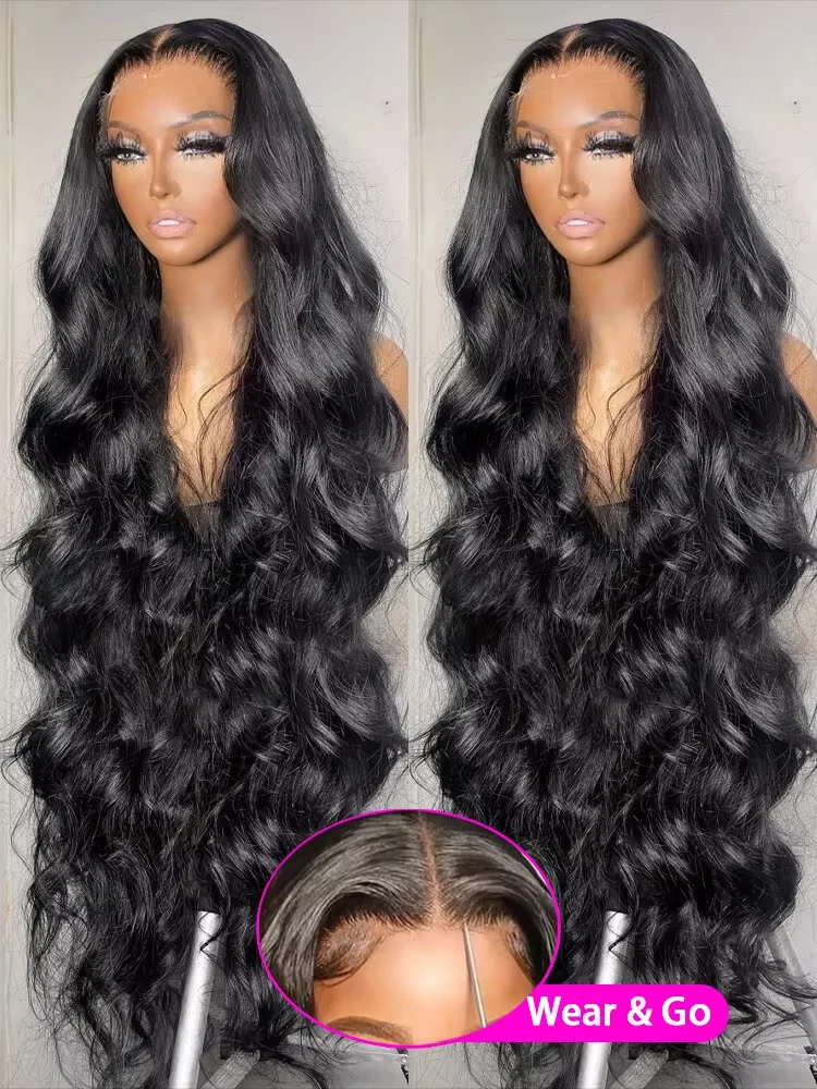 

Glueless Wig Body Wave 5x5 Closure Wig Human Hair Ready To Wear 30 inch Pre Cut 13x4 Hd Lace Front Wigs Human Hair Pre plucked