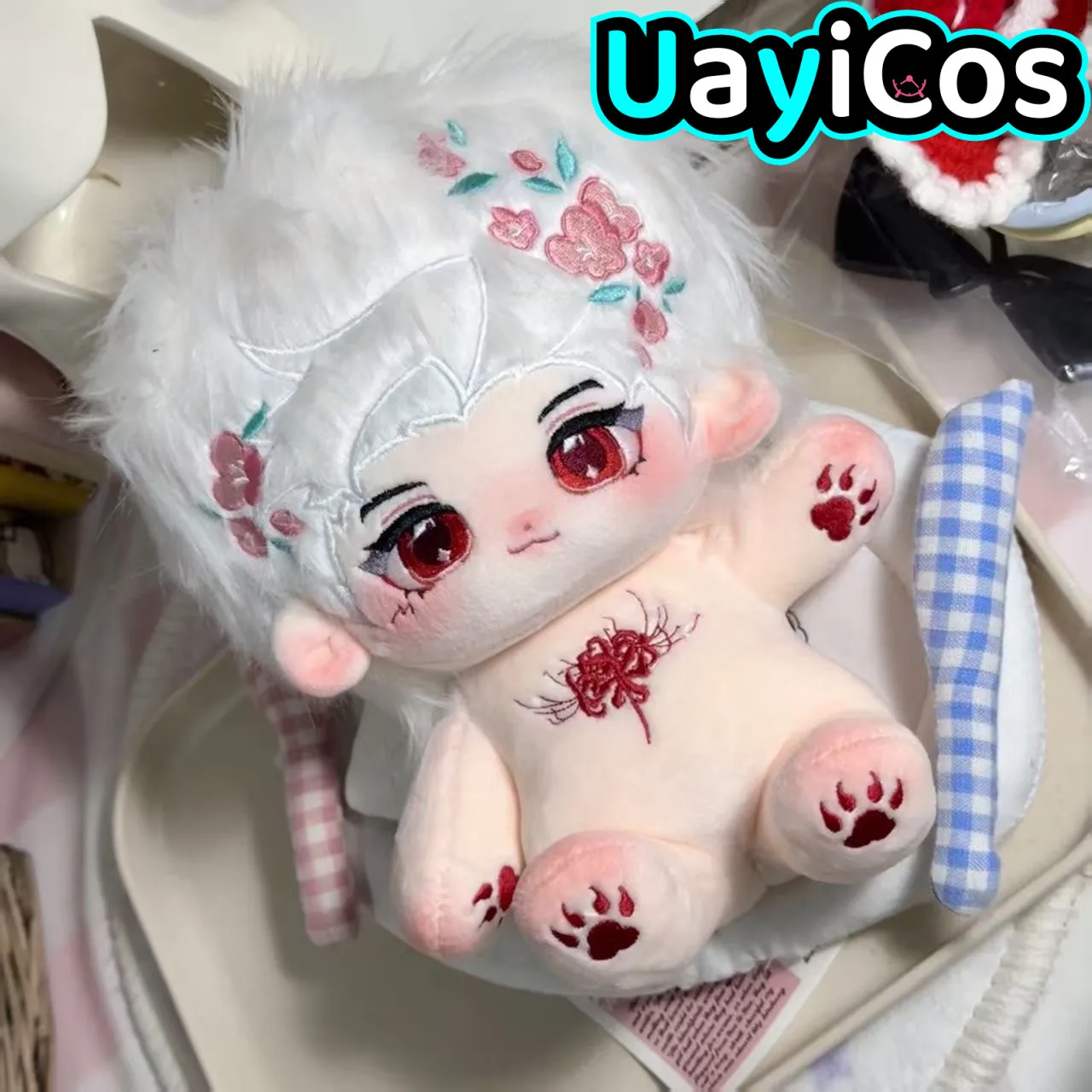 

В наличии 20 см мягкая плюшевая кукла Силус «Любовь и глубокое пространство» со скелетом, подушкой, орнаментом, аниме-фигурка, игровая игрушка, детская подарочная тележка