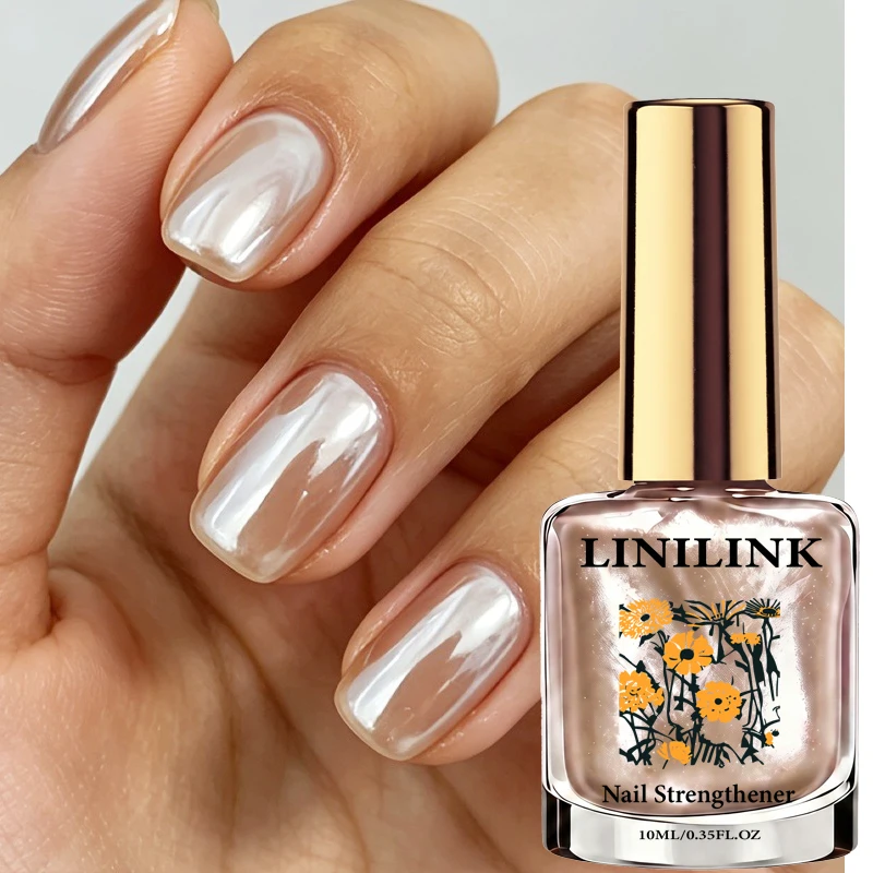 10ml Metal Jelly Mirror Nail Polish QD Air-Dry Formula Strengthens Weak Nails Long-Lasting Gloss Y2K Cool All-Season Girls DIY