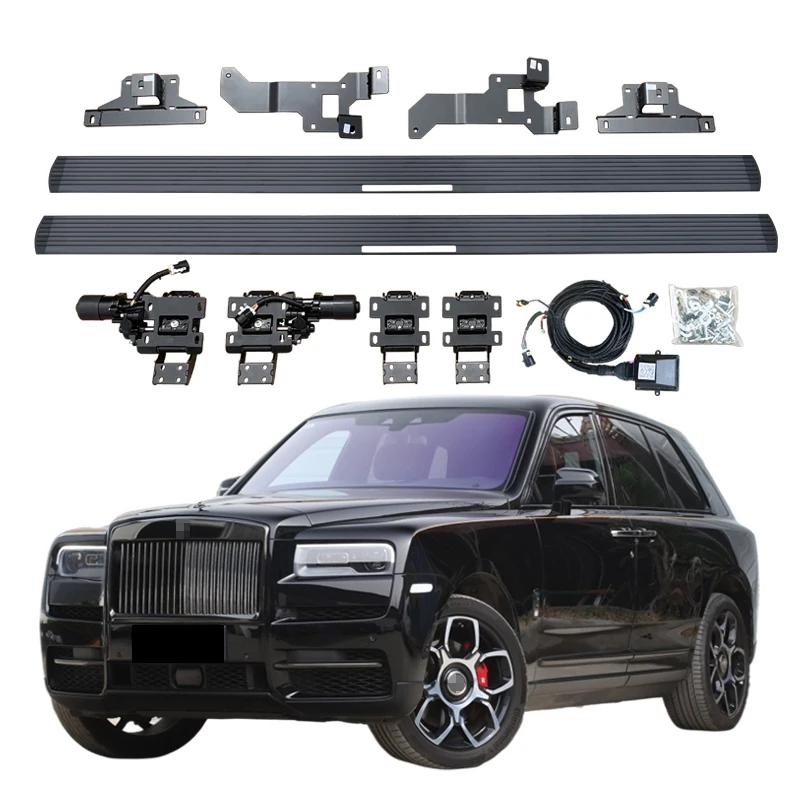 Automatic Electric Power Side Step Running Board Neon Led Light for Rolls-Royce Cullinan 2018-2020 2022-2025