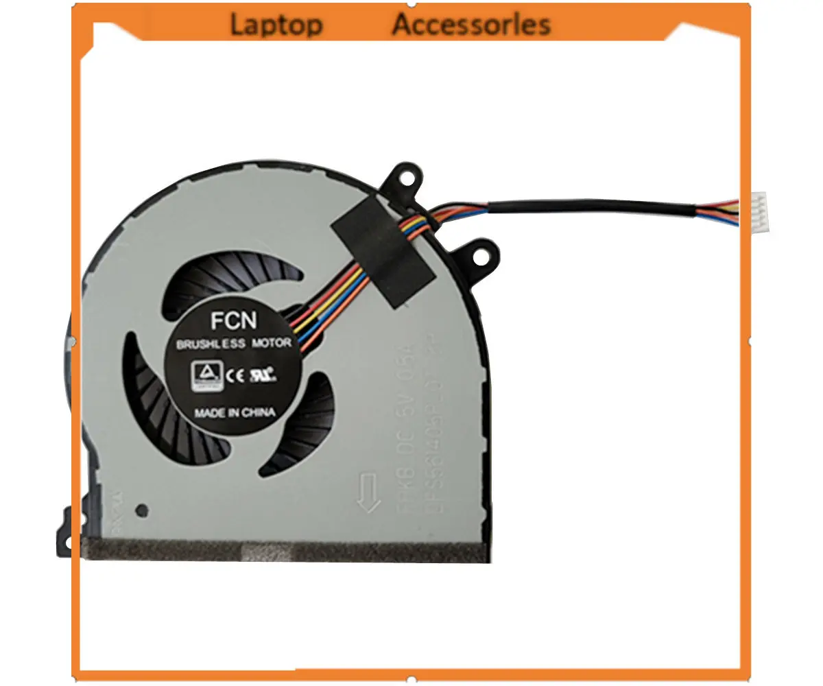 Ventilador de refrigeración de CPU Compatible con HJ para Lenovo IdeaPad 310-15ABR 310-15IAP 310-15IKB 310-15ISK