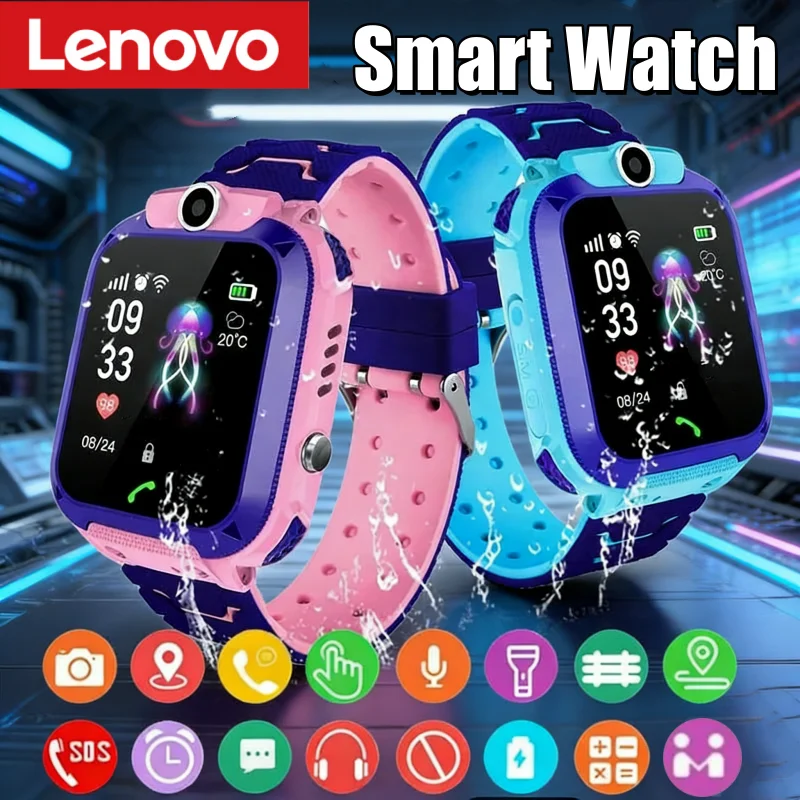 Lenovo Smart Watch for Kids Waterproof