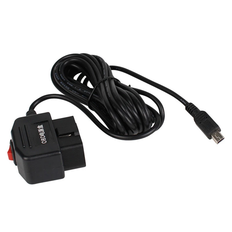 Driving Recorder OBD3A Step-Down Line Flameout Power-Off Delay Switch Parking Monitoring Power Line