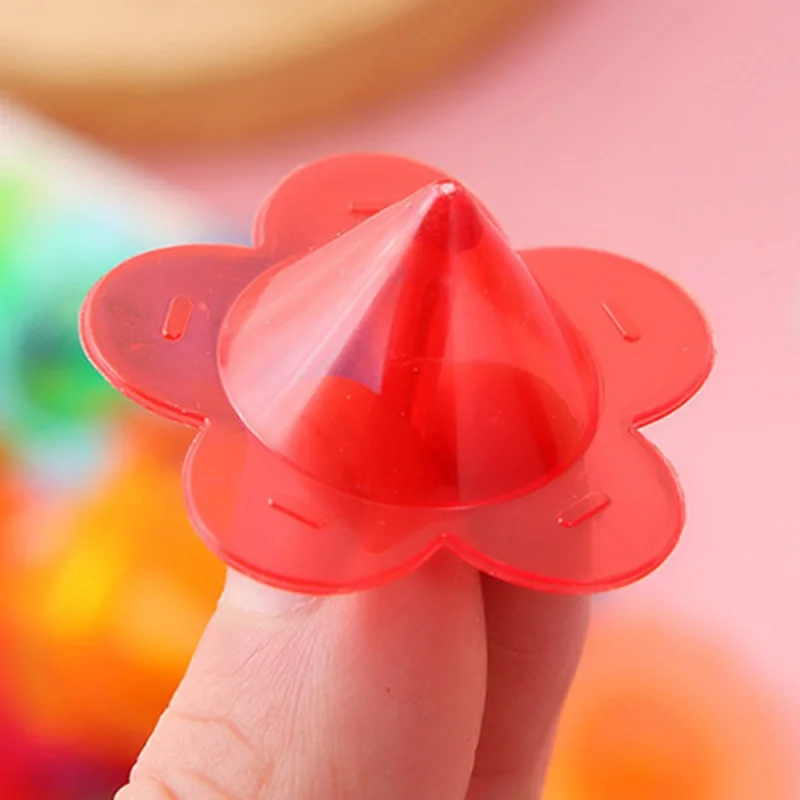 50 Stück buntes transparentes Mini-Gyro-Spielzeug, geeignet für Kinder, Party, Geburtstag, Pinata-Füller, Klassenzimmer, Kindergarten, Preis-Geschenkpaket – Detail 4