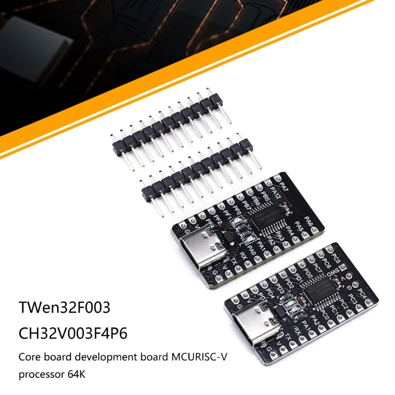 Nuovo microcontrollore twent32f003 scheda sviluppo della scheda muslimex con RISC twent32f003 muslimate