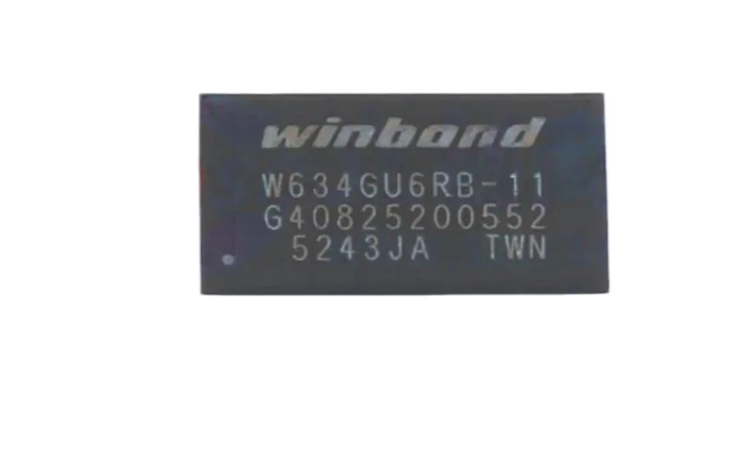 Imported genuine W634GU6RB-11 11I 09 SDRAM memory module, VFBGA-96, 4Gbit