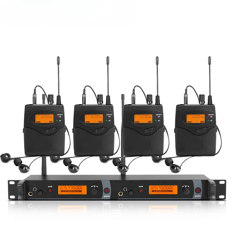 Four-Channel Wireless Sensor, Suitable for Stage and Recording Studio