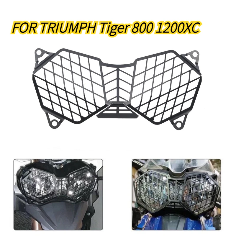 

Aluminum Motorcycle Front Headlight Grille Guard Lense Cover Protector For Triumph Tiger 800 XC XCX XR XRX Explorer 1200 1200XC