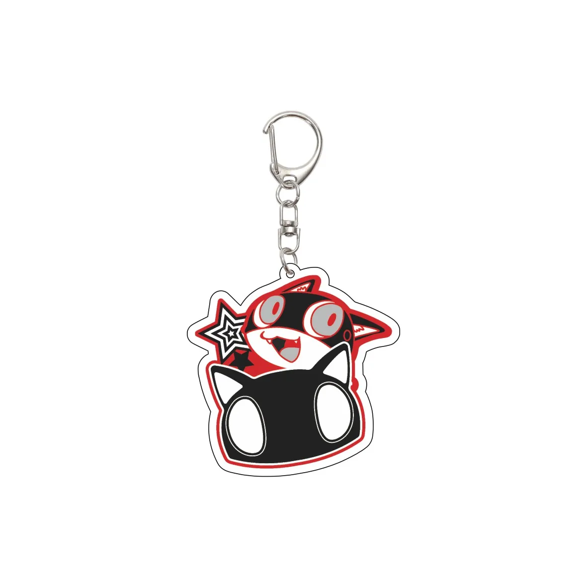 55MM Games Keychain Futaba Sakura Ann Takamaki Morgana Amamiya Ren Key Chain Acrylic Model Plate Christmas Gifts