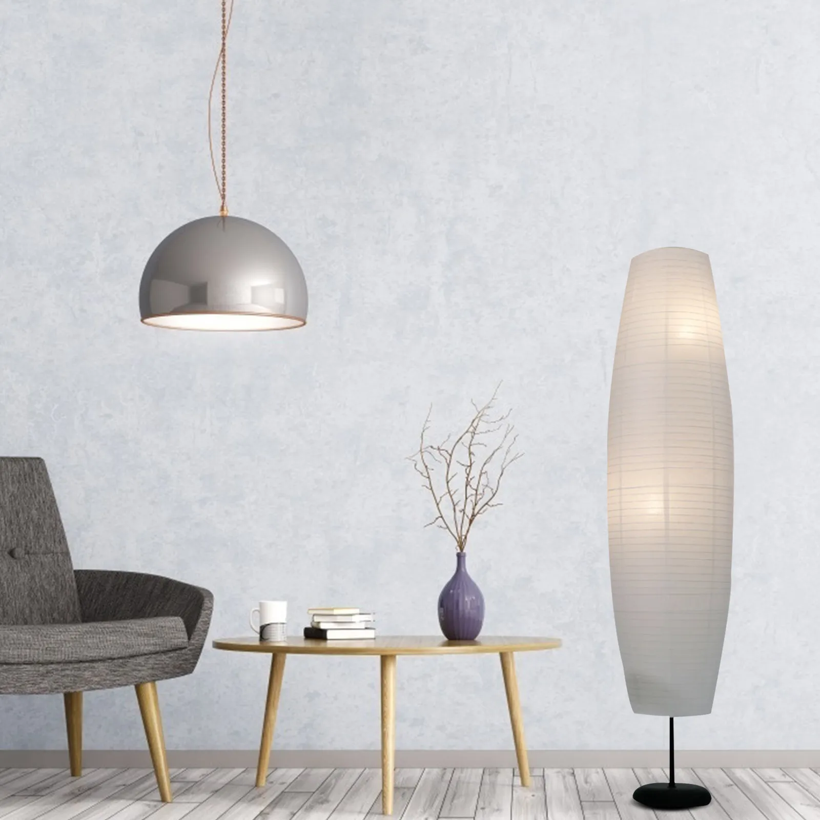 1Pcs LED Paper Lampshade Chic Nordic Floor Lamp Cover Home Light Shade Decorative Lamp Accessory Soft Lighting for Living Room