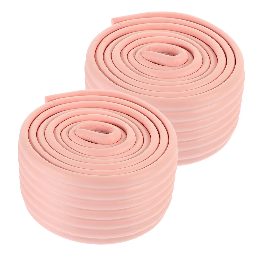 

2Pcs Baby Proofing Edge Protector Soft W-Shaped Corner Guard Self Adhesive Furniture Guards Table Desk Fireplace Safety Strip
