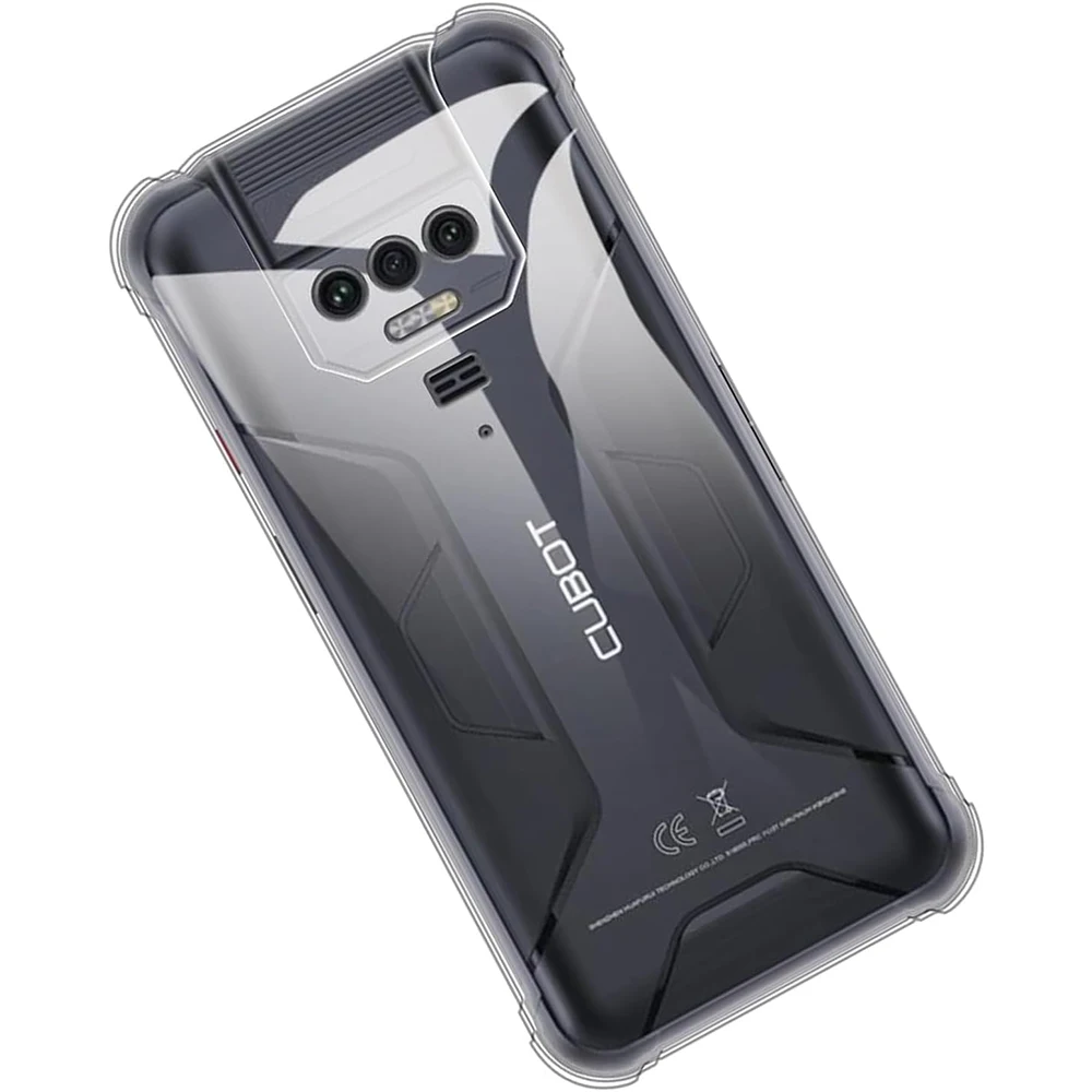 For Cubot Kingkong 8 Power Soft TPU Phone Case for CUBOT King Kong Power Clear Black Cover Silicon Protective Coque Back Shell