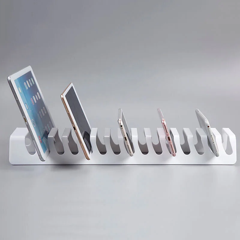 

Держатель для мобильного телефона, с функцией многократной зарядки, акриловый прозрачный, многофункциональная подставка для зарядки и хранения нескольких телефонов