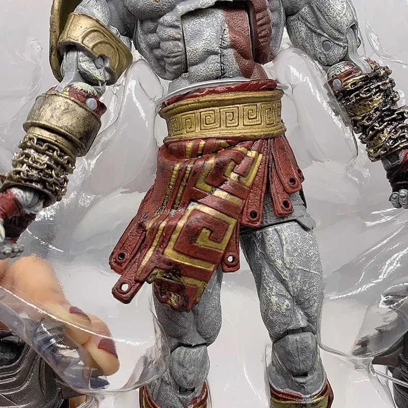 Anime God of War Ghost of Sparta Kratos In Ares Armor W Blades Action Figure Desktop Model Ornaments Toys Joint Movable Gift