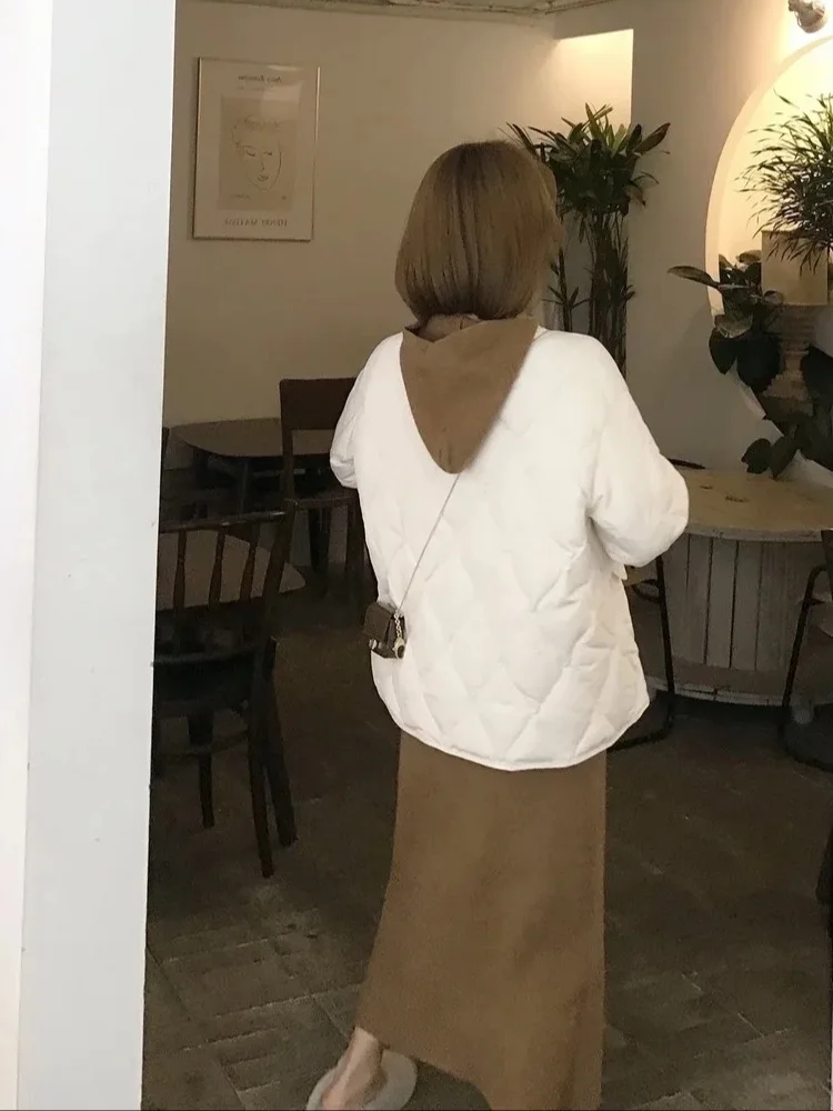 Vestido suéter elegante para mujer, jersey de lana merina 100 con capucha y cuello en V, ropa de punto para otoño e invierno, falda larga recta, vestido largo informal