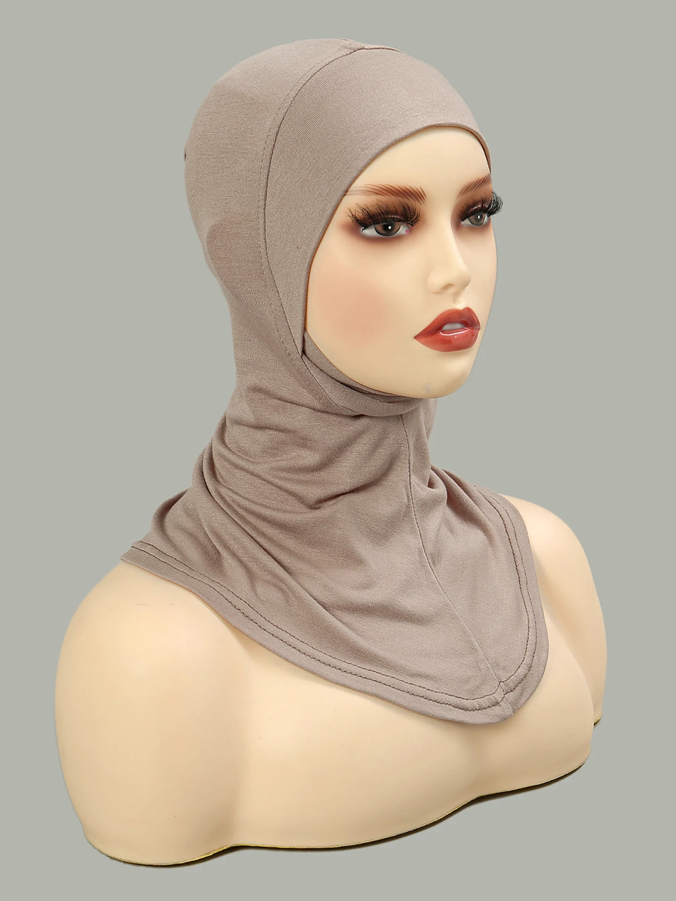 Muslim Inner Cap Hijab For Women Solid Underscarf Hijab Undercap Scarf Turban Hat Islamic Muslim Hijabs Ready To Wear Headcover