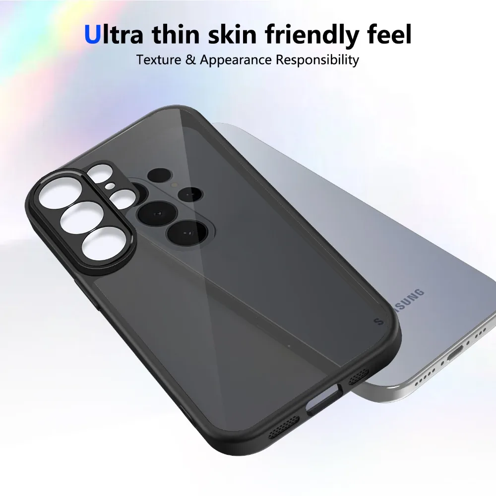 Matte Hülle für Samsung Galaxy S26 Ultra S23 S24 S25 FE/Plus/Ultra S26+ S25+ S24+ S25fe S24fe S23fe Handyhülle Rückseite