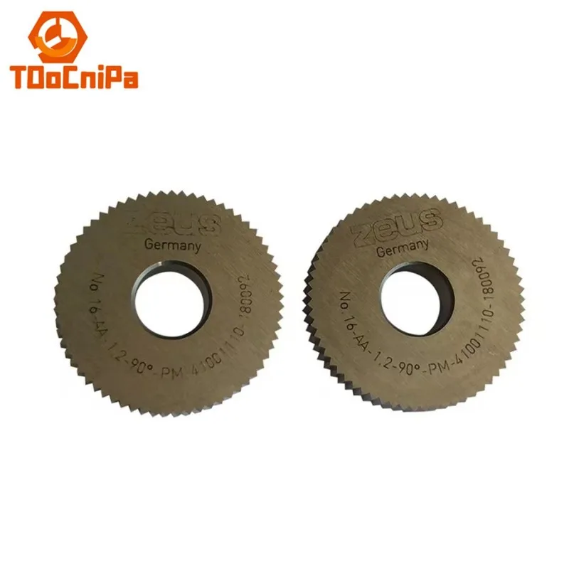 Customized Cutting Wheel 25*6*8hole AA 90° Tooth pitch 2.0/2.5/3.0 Straight grain wheel Knurling knife 214-20M250608