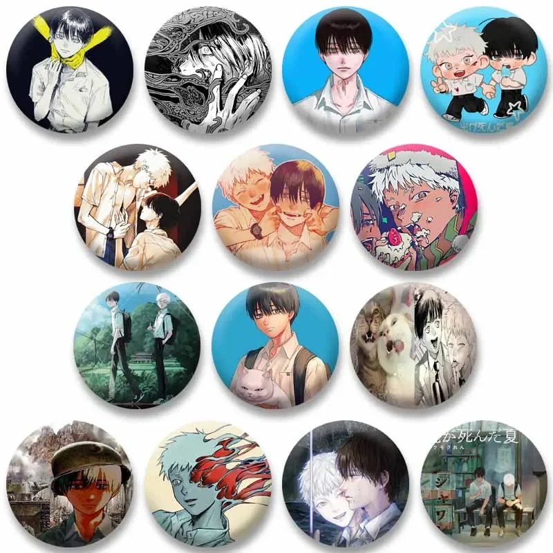 The Summer Hikaru Died Enamel Pin, Tinplate Cartoon Brooch Badge, Accessory for Backpack Hat, Collectible Jewelry Gift for Fans