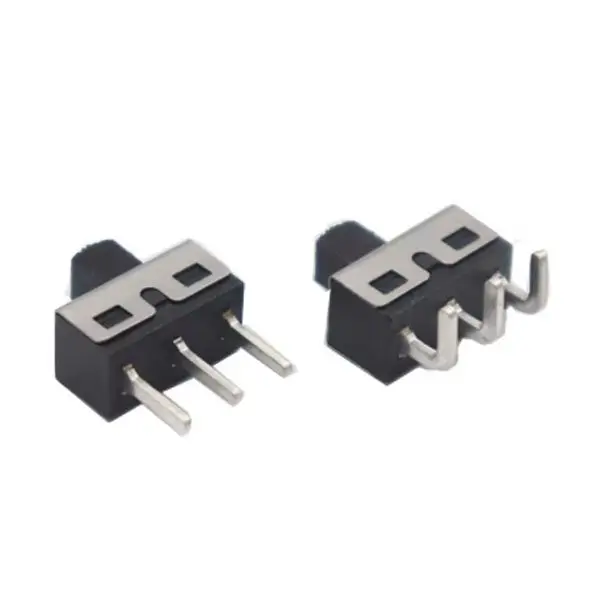 【10-2PCS】10PCS Slide Switch Micro-power Toggle Switch Single and Double-row Direct-inserted Horizontal Sliding Second Gear Third