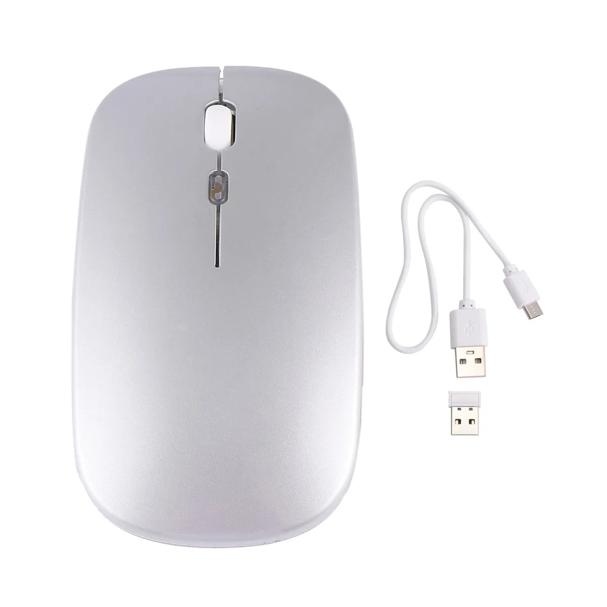 

Ультратонкая бесшумная беспроводная мышь с двойным режимом работы, чувствительная к касанию, портативная компьютерная мышь для дома, офиса, школы