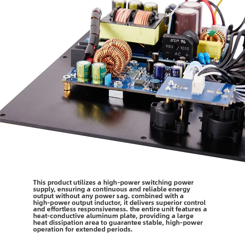TPA3255 Class D Audio Amplifier Board High Power 2 1 Channel Stereo Subwoofer Active Speaker for Home Theater Sound System DIY view 3