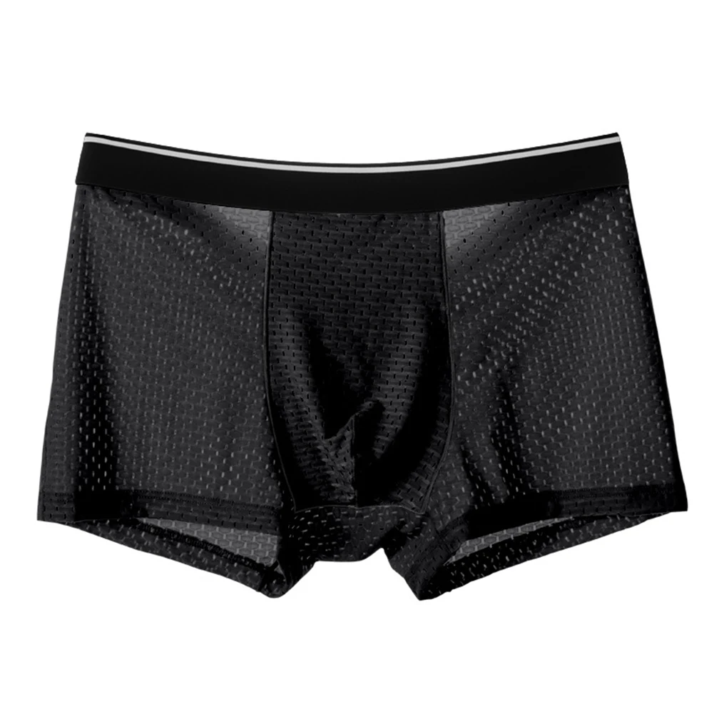 Boxer Underwear Underwear Polyester Quick Dry Seluar Solid Color Bam-boo Fiber Beatiful Briefs Dalam Highquality