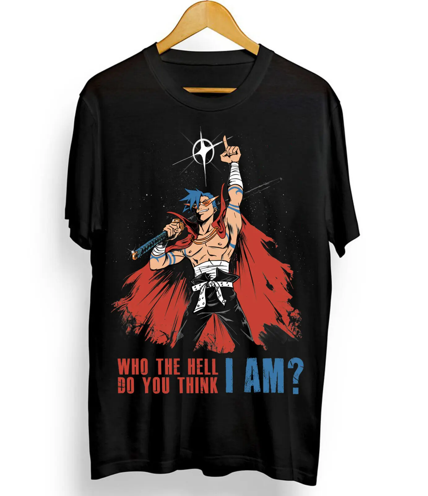 kaminan new t-shirt,tengen toppa gurren lagann,gurren lagann,anime,manga,shirt