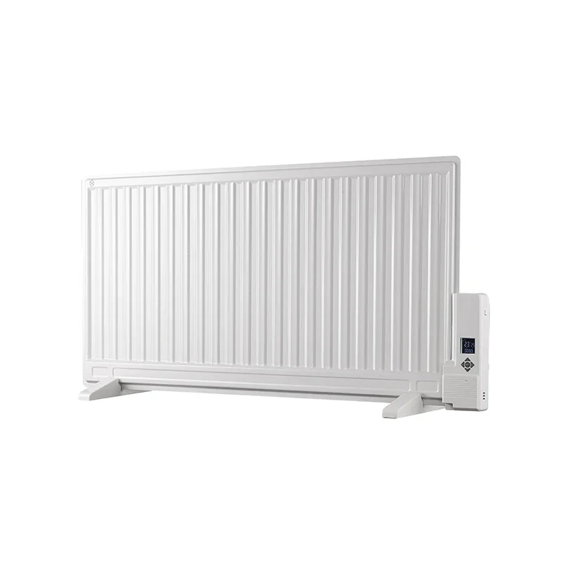 Calentador de panel de radiador lleno de aceite de 1000W, termostato ajustable, calentador de panel de aceite eléctrico