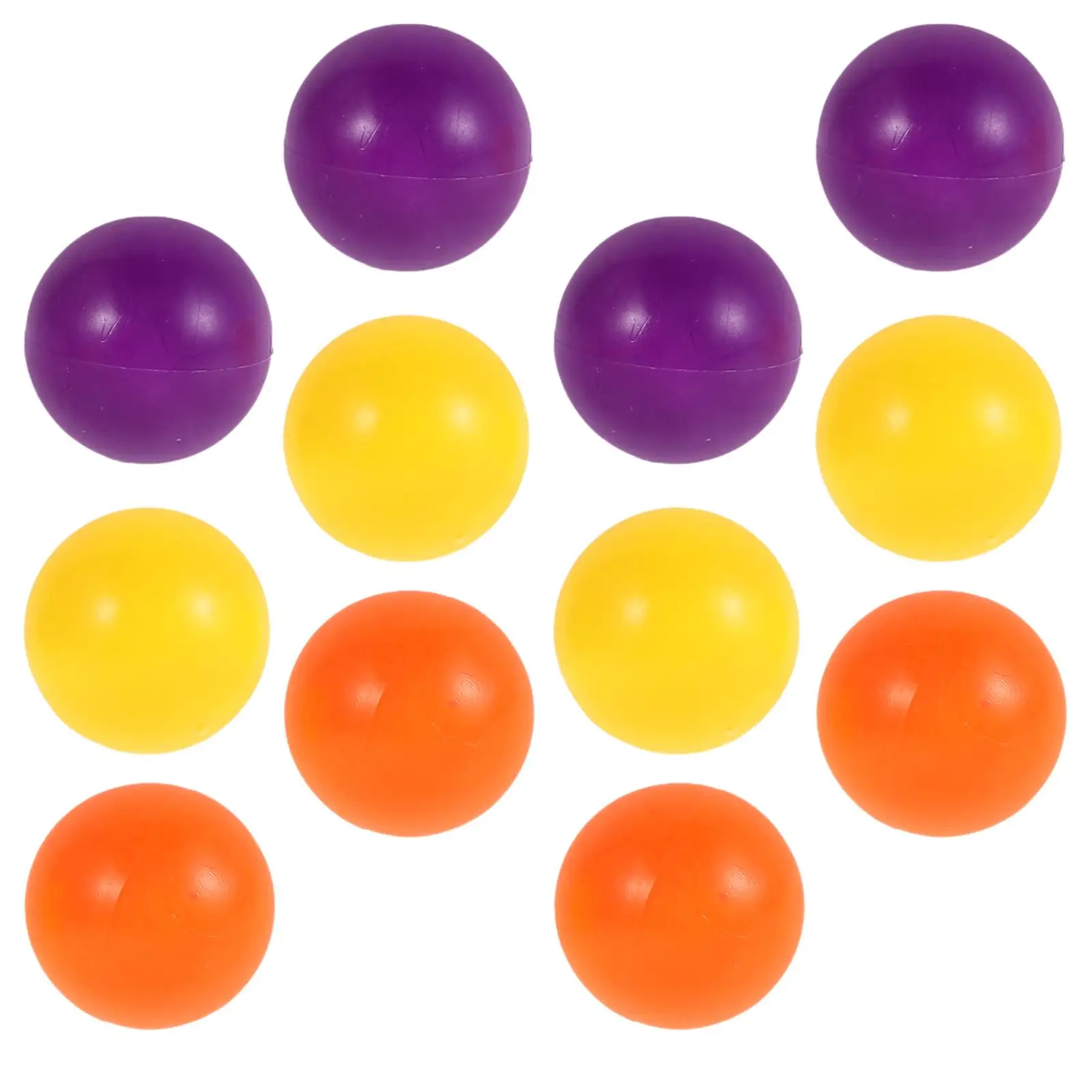 

24 Pcs Marbles Plastic Cage Balls Games Solid Color Checkerboard Raffle Small Baby