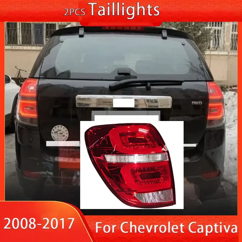 Car Lighting for Chevrolet Captiva LED Tail Light 2019-2024 Captiva Rear Fog Brake Turn Signal Automotive Accessories