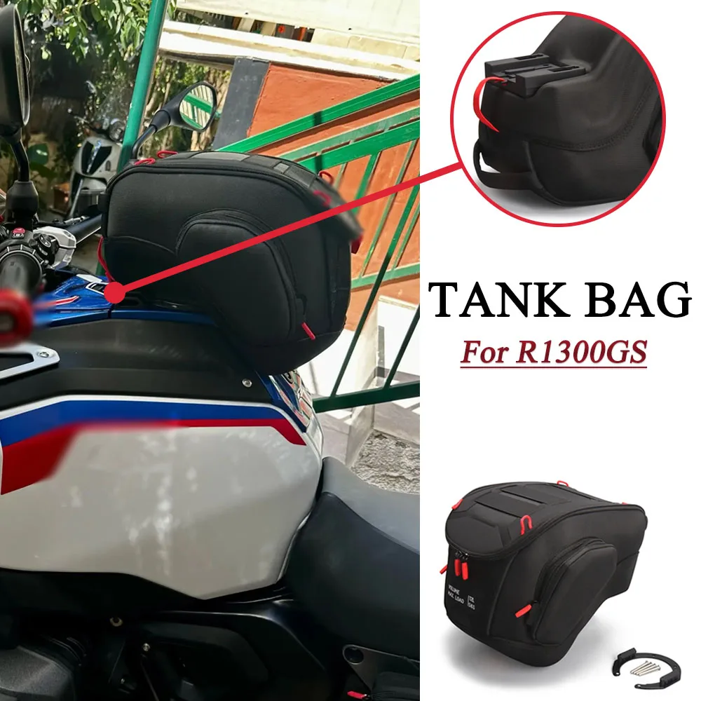 

New For BMW R1300GS R1300 GS1300 R 1300 GS 2023 2024 2025 Motorcycle Waterproof Fuel Tank Bag Logo 12L Tool Backpack Portable