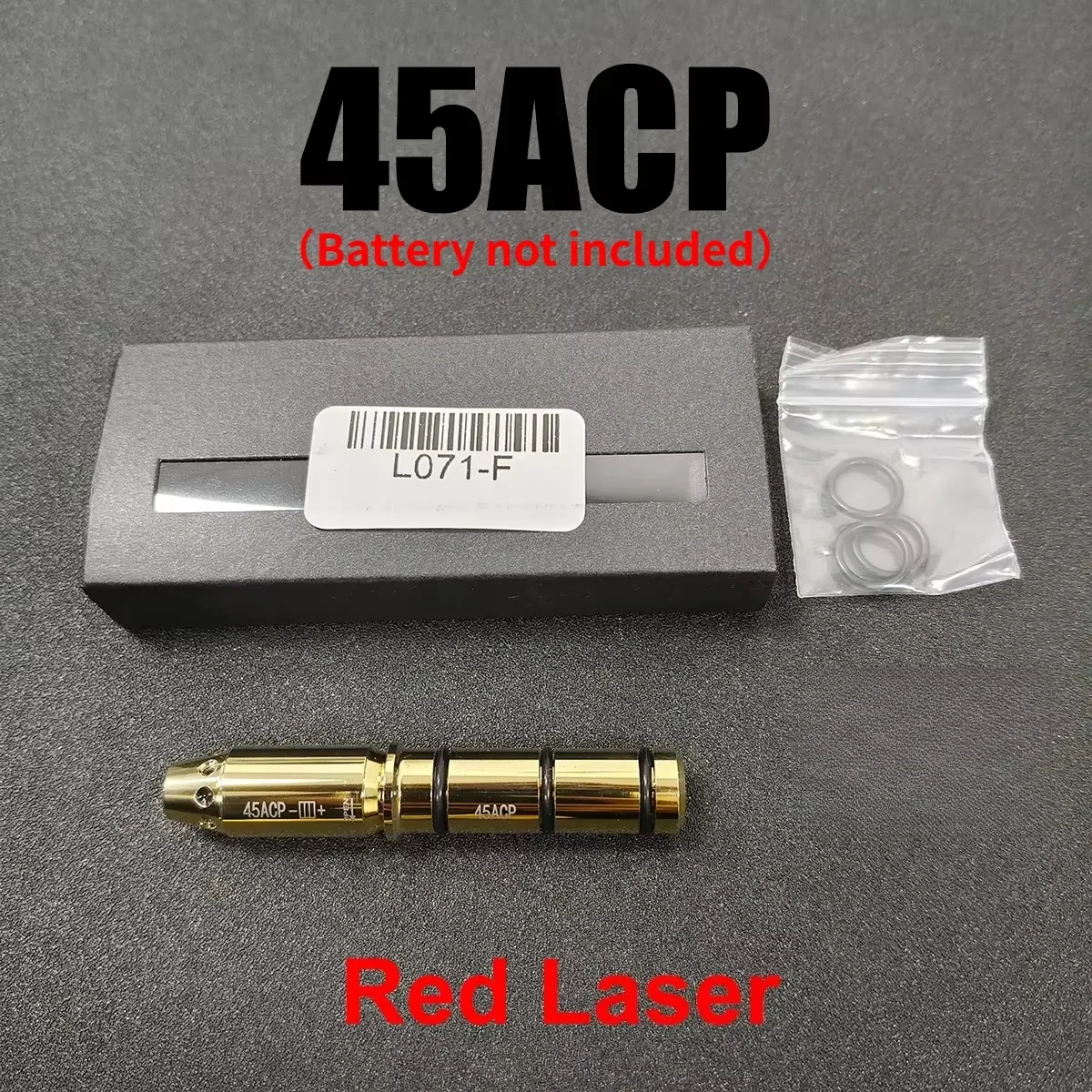 .45ACP Laser Bore Sight Cal.22LR/9mm/.223 Rem Red Dot Laser 7.62mm/ 243/6mm/7mm/27mm Collimator Laser Boresighter Train Zero