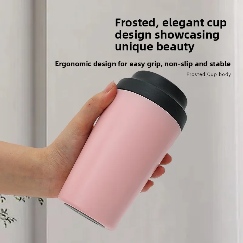 زجاجة ماء محمولة معزولة من السيراميك، كوب قهوة ببطانة داخلية، كوب شرب على الطراز الياباني للخريف والشتاء، كوب زجاجي دائري الشكل #4