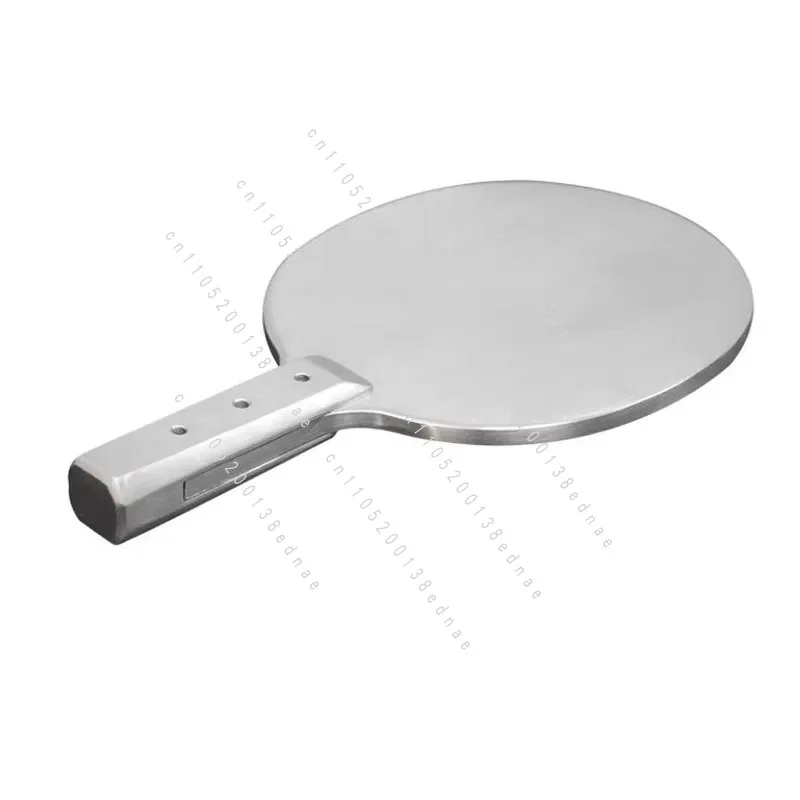 Heavy Table Tennis Paddle Stainless Steel Weighted Training Racket For Strength Building Fitness Sports Equipment