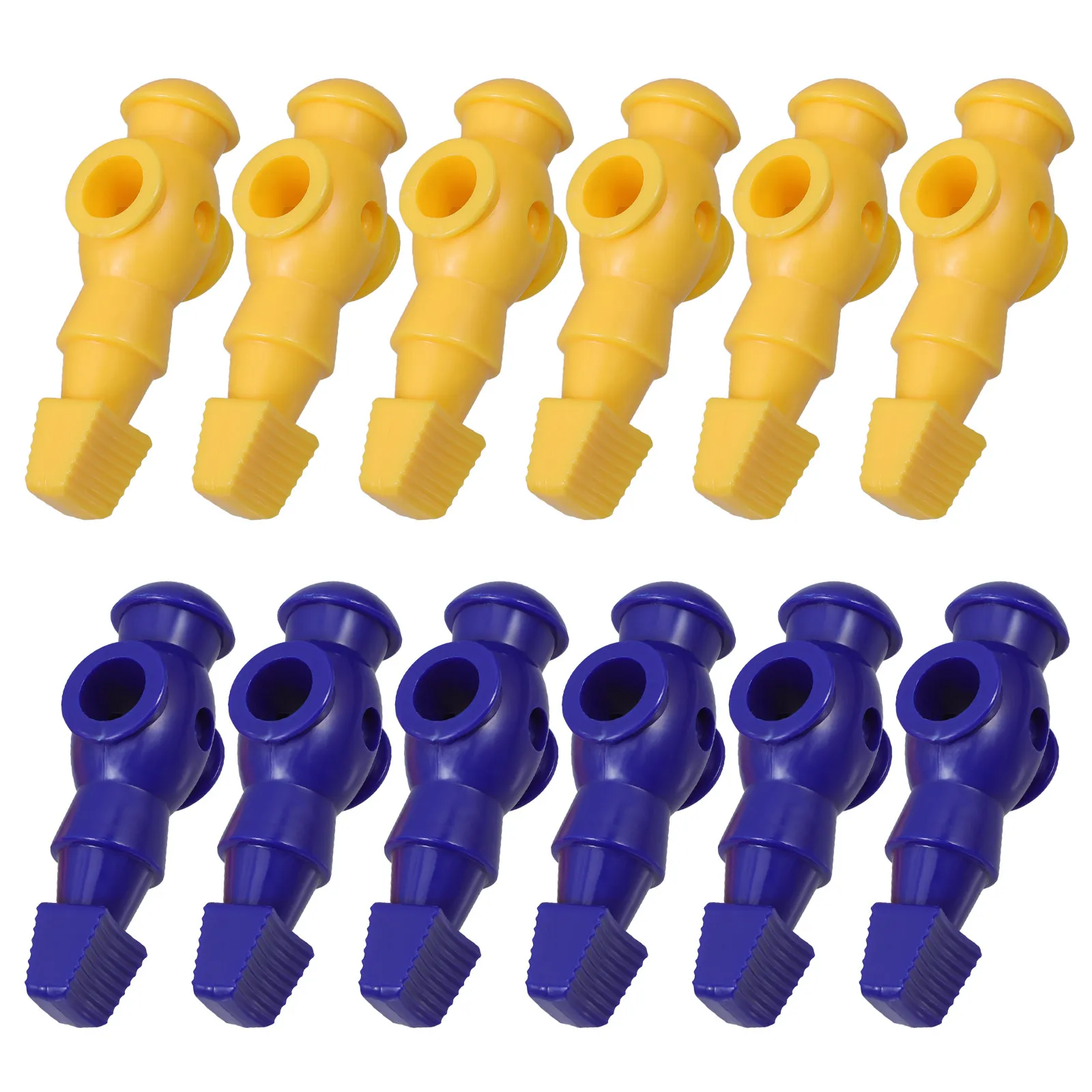

26Pcs Foosball Men Replacement 107Mm Plastic Players for Table Soccer Football Game Accessories Foosball Parts