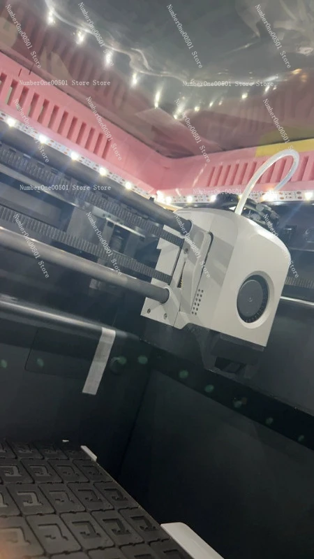Front Housing Assembly for  X1 Series 3D Printer Parts Toolhead Cover with LED Part Cooling Fan Original Replacement