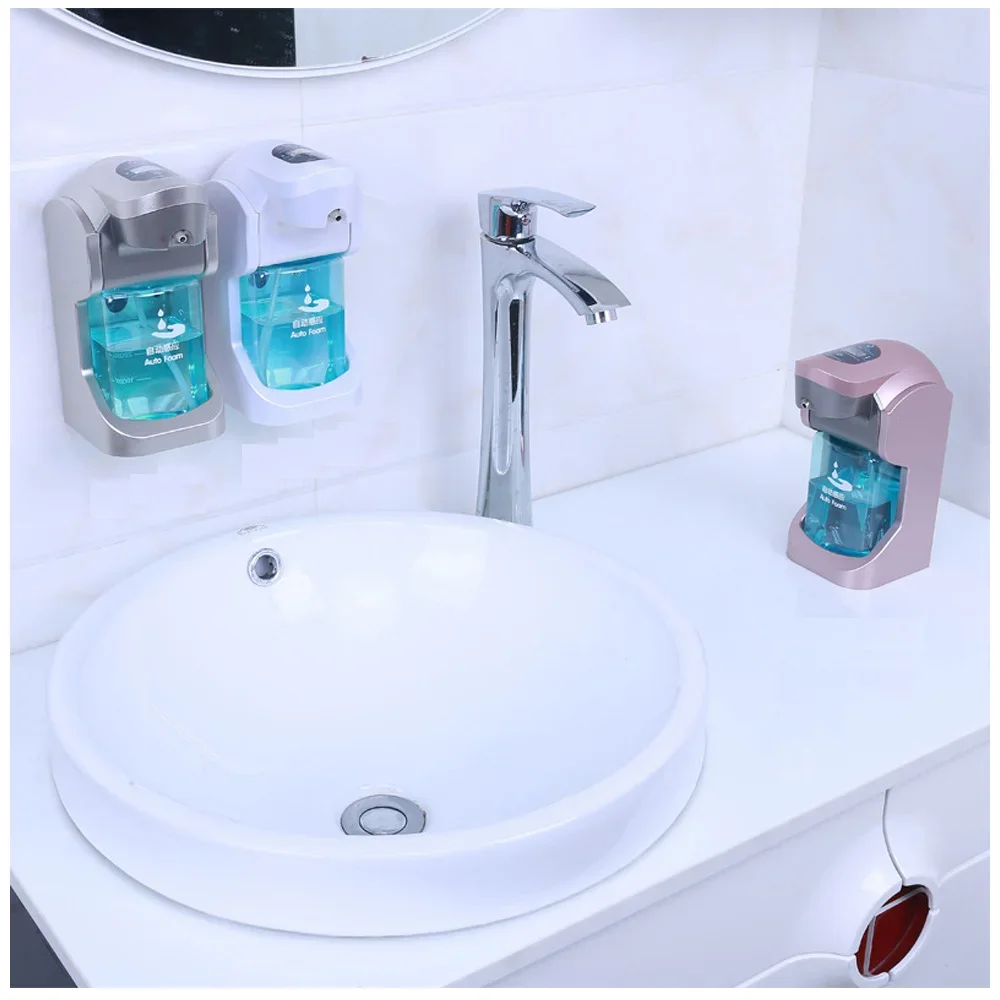 Automatic Soap Dispenser Touchless Induction Hand Washing Liquid Bottle Taiwan Hanging Intelligent Foam Hand Sanitizer Machine