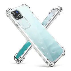 For Vivo V30 Pro 5G Case V2318 V2319 Clear Shockproof Silicone Soft TPU Phone Case For VIVO V30 V30Pro Clear Protect Back Cover