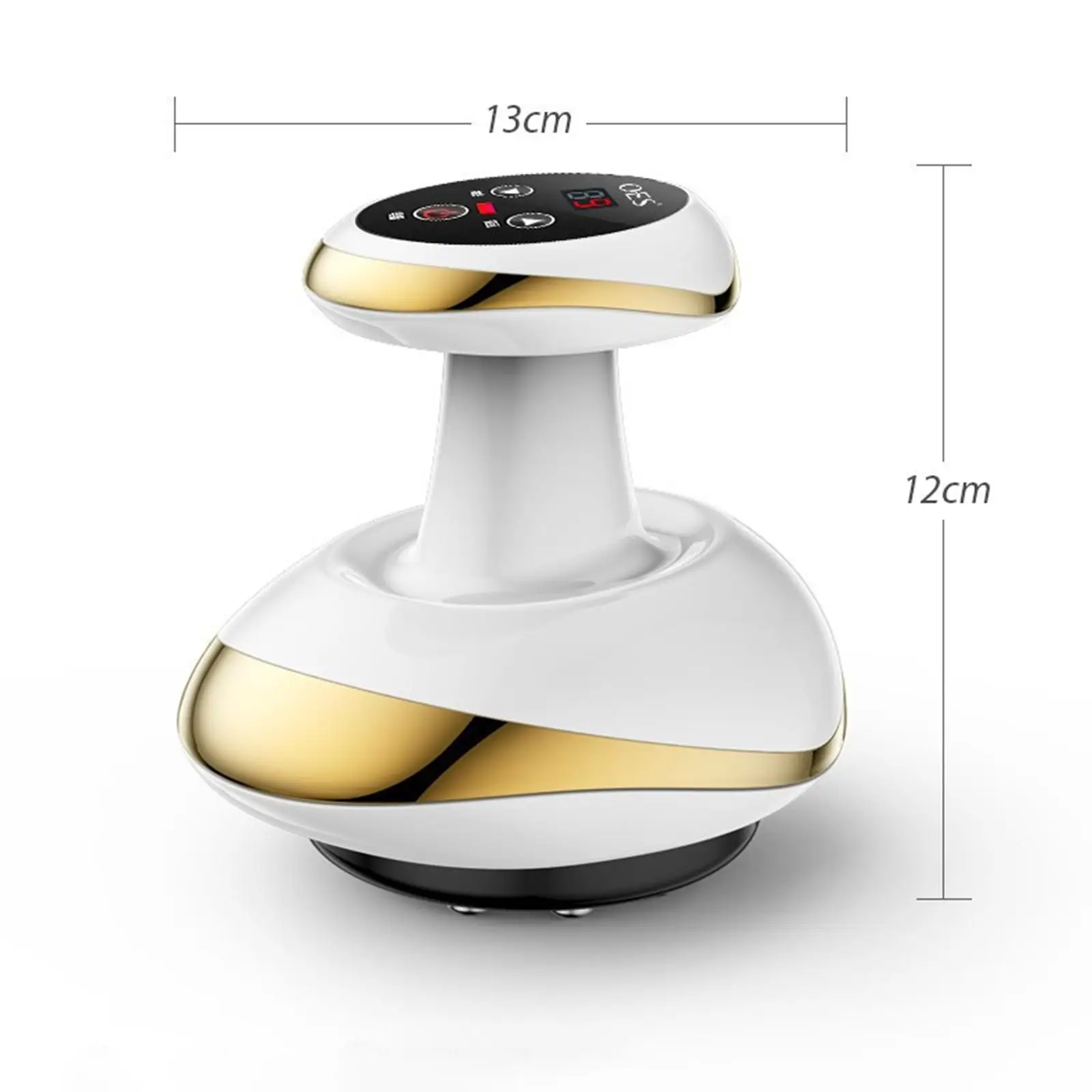 Masajeador de ventosas Gua Sha, máquina de masaje con calefacción para cuerpo, hombros y espalda