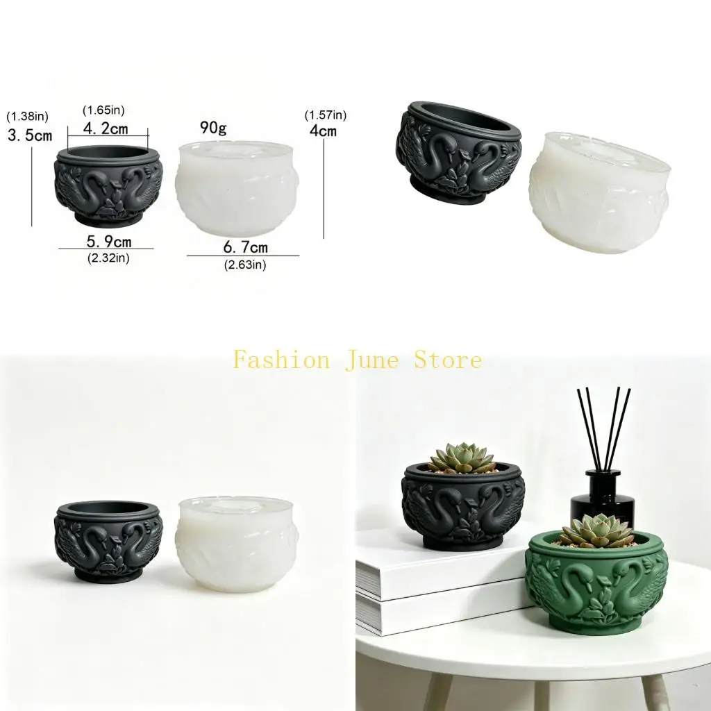 

N5KA Silicone Resin Mold Embossed Design For Unique Handmade Gifts And Crafting Projects