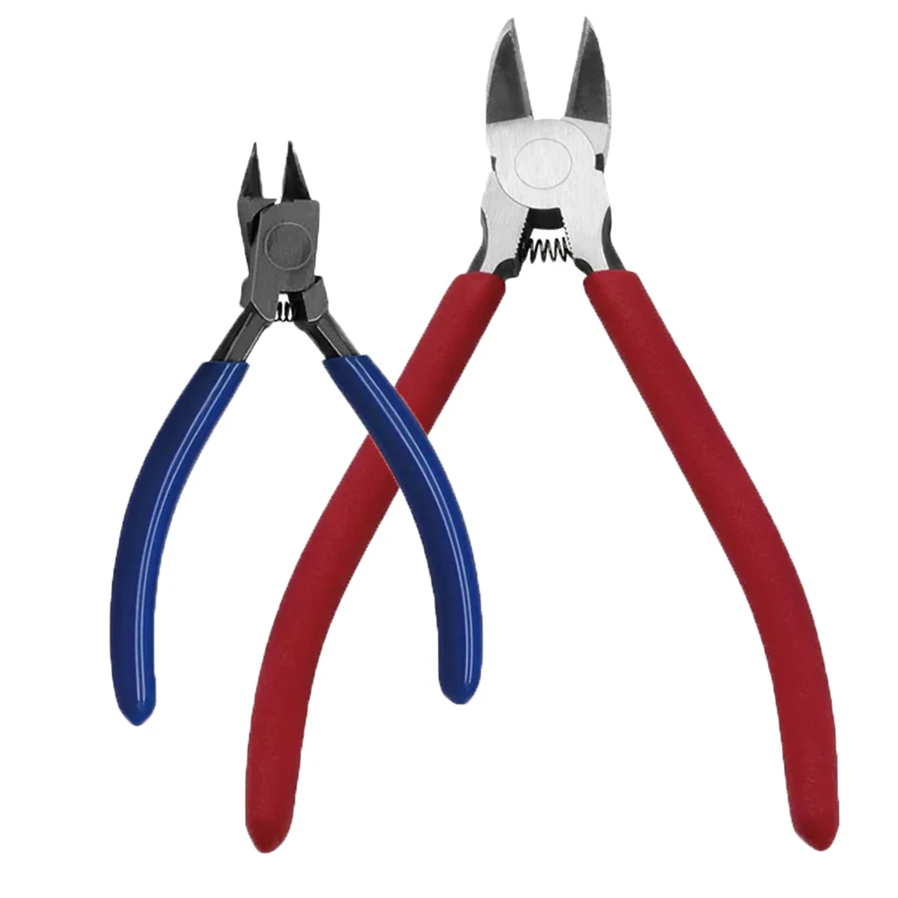 1Piece Wire Cutter Pliers Diagonal Pliers Side Cutting Nipper For Cutting Copper Wires Precision Parts Legs Jewellery Craft Tool