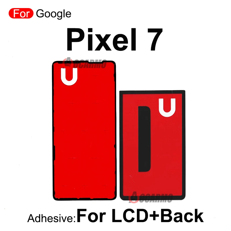 For Google Pixel 7 Pro 7A 7Pro Front  LCD Display Glue Adhesiver + Back Cover Sticker Tape Glue