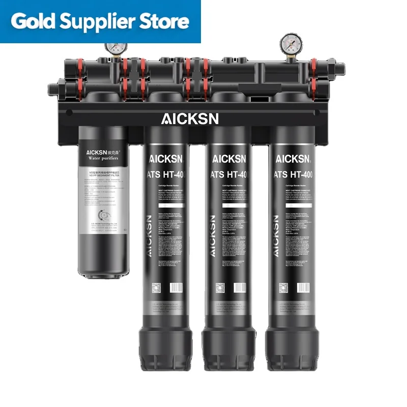 4 Stage Home Filtration System with UF Water Purifier, Scale Prevention Filter     for Kitchen Drinking Water