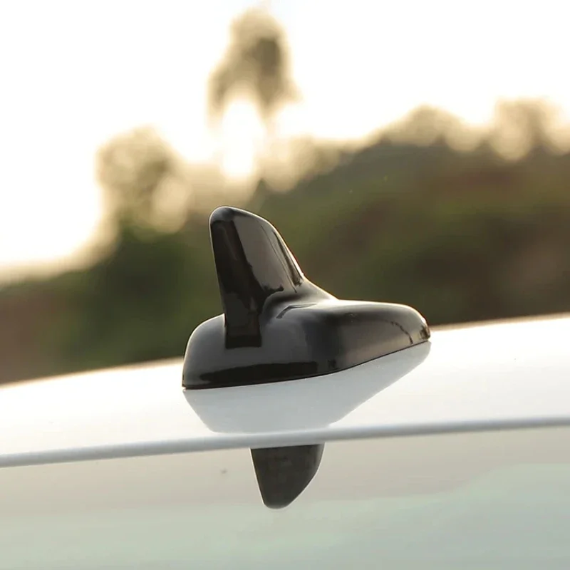 لأودي A4 A5 2017- 2020 ، Q5 2017-2024 4M ألياف الكربون ABS هوائيات سقف السيارة زعنفة القرش إشارة غطاء الكسوة الجوية ملحق