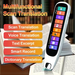 MD21 voice Translation Pen Real Time Intelligent Text Scanning Point Reading Learning Smart Voice Translator Recording Pen