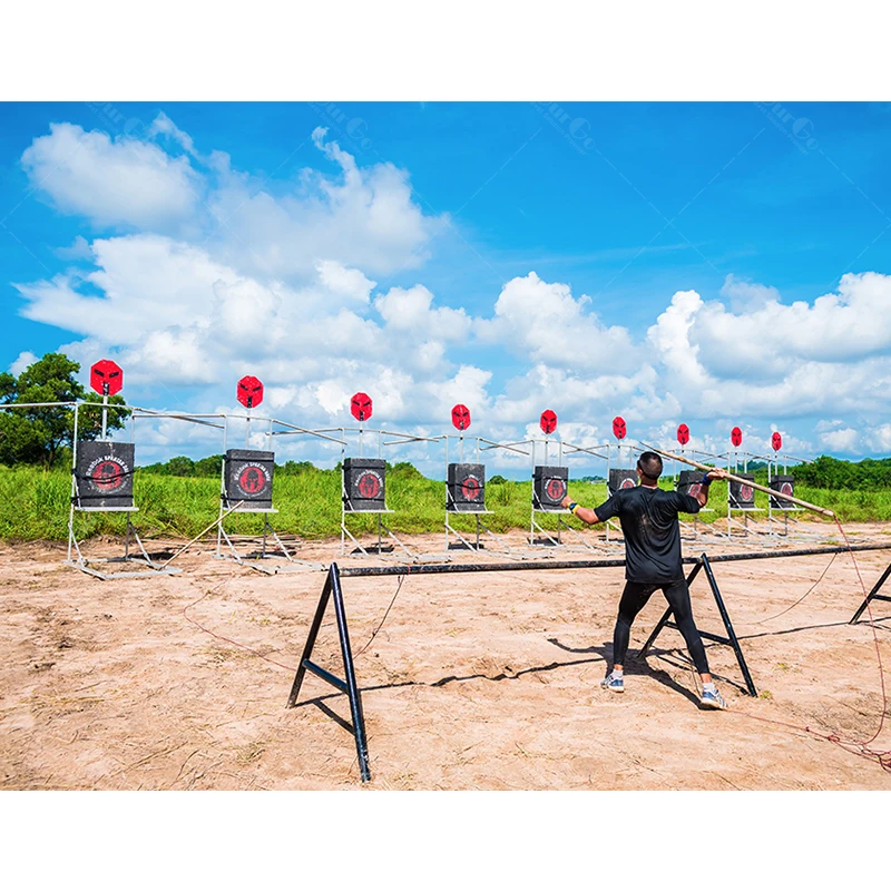 

Outdoor OCR Tough Mudder Tough Viking Spartan Warrior Obstacles Spear Throw for Spartan Race