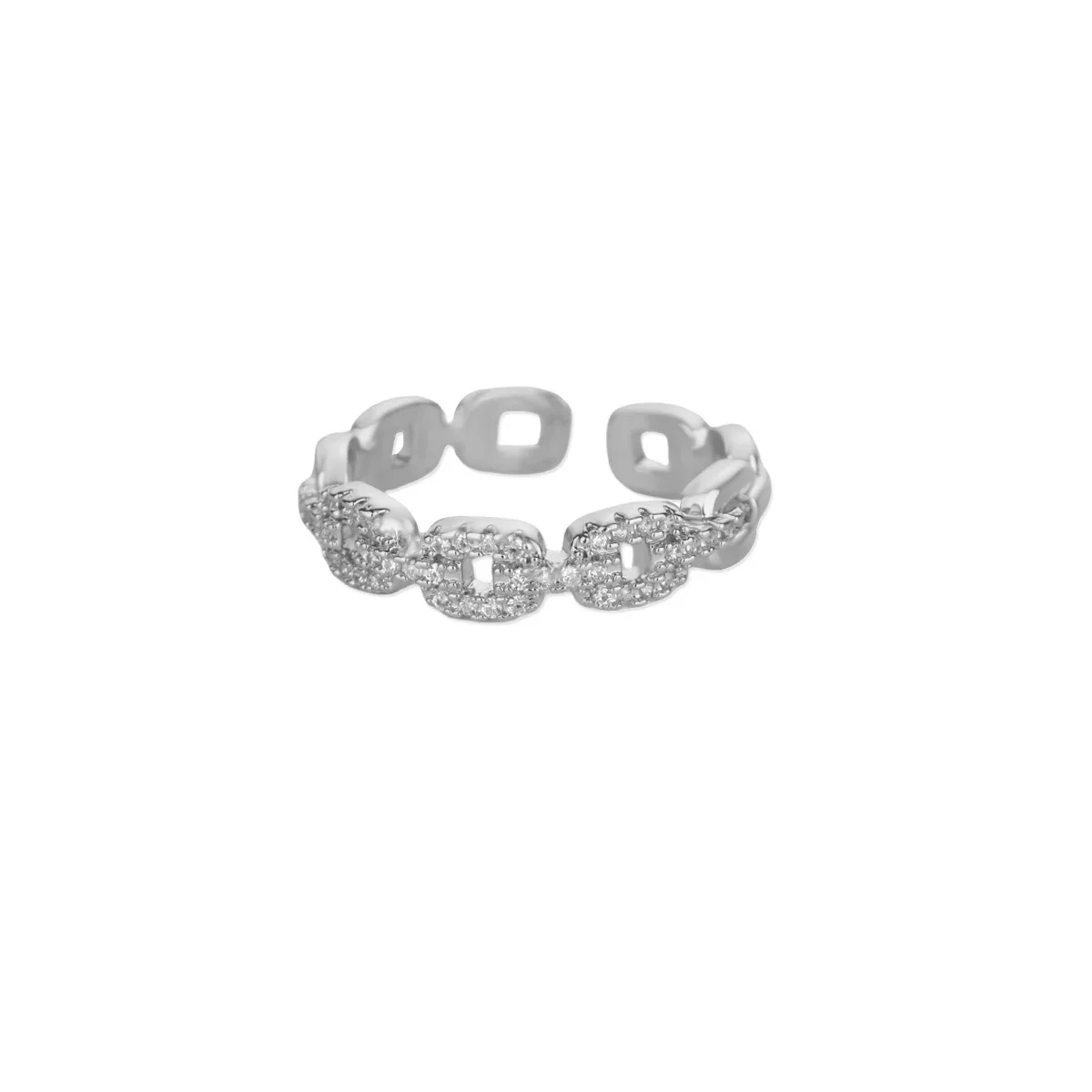 Anillos Gold Farbe Zirkonia Chic Ringe Für Frauen 2025, Punk Elegante Hochzeit Party Ästhetischen Edelstahl Ring Schmuck