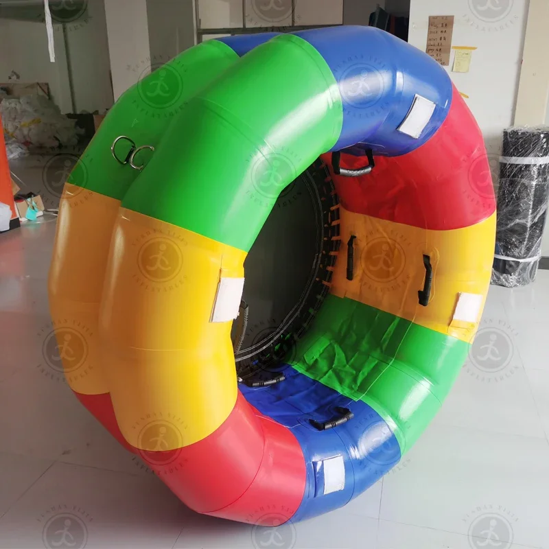 10ft Inflatable Round Trampoline Bouncer For Sports Park Equipment